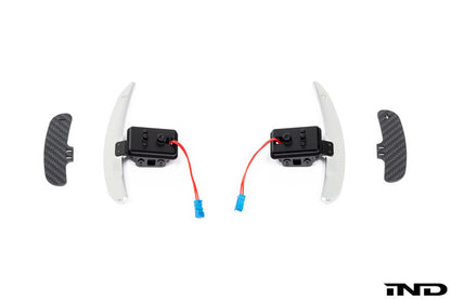 JQ Werks / MadTrace BMW F-Chassis Clubsport Magnetic Shift Paddle Set - Billet Aluminum V2