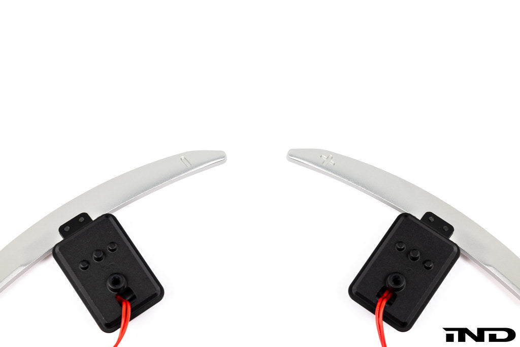 JQ Werks / MadTrace BMW F-Chassis Clubsport Magnetic Shift Paddle Set - Billet Aluminum V2