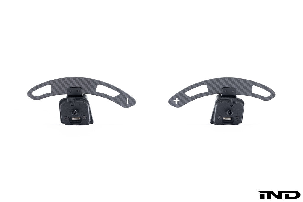 JQ Werks / MadTrace Audi Clubsport Magnetic Shift Paddle Set - Matte Carbon