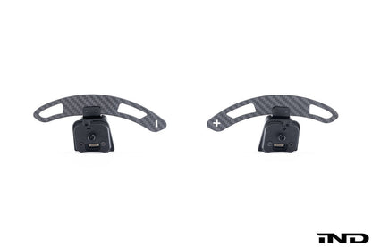 JQ Werks / MadTrace Audi Clubsport Magnetic Shift Paddle Set - Matte Carbon