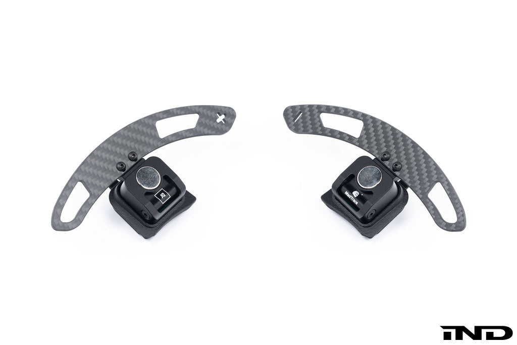 JQ Werks / MadTrace Audi Clubsport Magnetic Shift Paddle Set - Matte Carbon