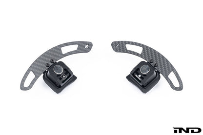 JQ Werks / MadTrace Audi Clubsport Magnetic Shift Paddle Set - Matte Carbon
