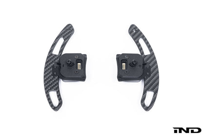 JQ Werks / MadTrace Audi Clubsport Magnetic Shift Paddle Set - Matte Carbon