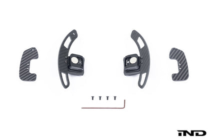 JQ Werks / MadTrace Audi Clubsport Magnetic Shift Paddle Set - Matte Carbon