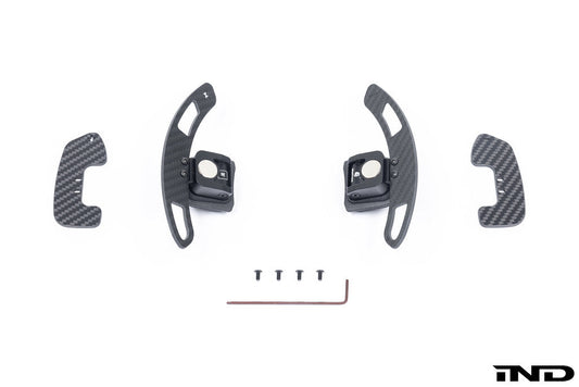 JQ Werks / MadTrace Audi Clubsport Magnetic Shift Paddle Set - Matte Carbon