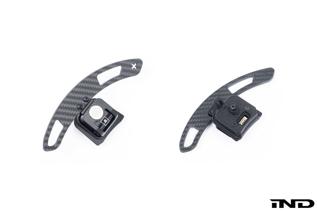 JQ Werks / MadTrace Audi Clubsport Magnetic Shift Paddle Set - Matte Carbon