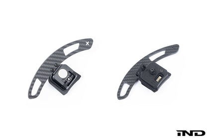JQ Werks / MadTrace Audi Clubsport Magnetic Shift Paddle Set - Matte Carbon