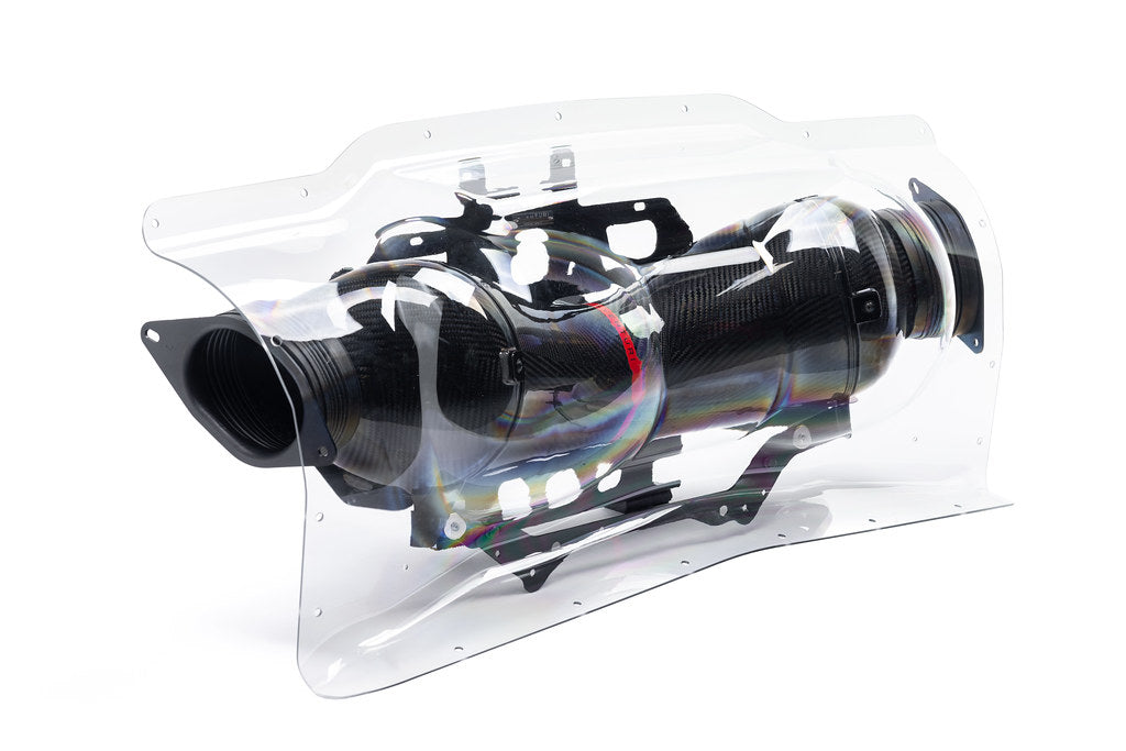 Eventuri Chevrolet C8 Corvette / Z06 Clear Polycarbonate Intake Trunk Panel
