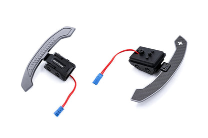 JQ Werks / MadTrace BMW G-Chassis Clubsport Magnetic Shift Paddle Set - Carbon V2