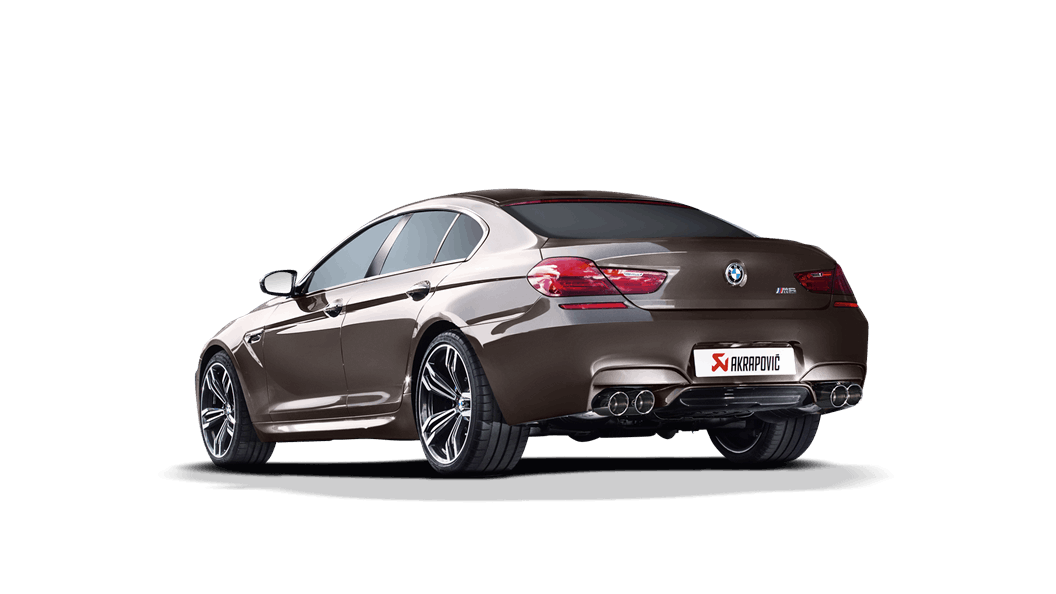 Akrapovic F06 M6 Evolution Exhaust System w/ Carbon Tail Pipe Set (Titanium)
