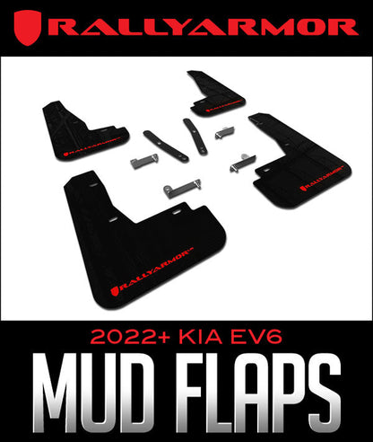 RALLY ARMOR UR MUD FLAPS: 2022+ KIA EV6