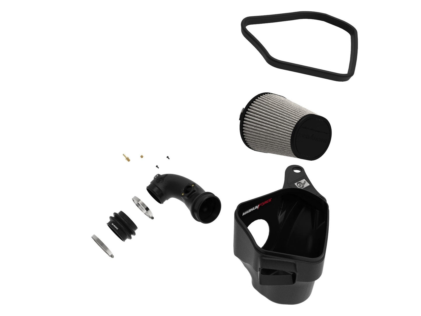 Magnum FORCE Stage-2 Cold Air Intake System w/ Pro DRY S Media BMW 128i/325i/328i/330i (E82/88/90/91/92/93) 06-13 L6-3.0L N52