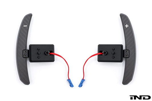 JQ Werks / MadTrace BMW F-Chassis Clubsport Magnetic Shift Paddle Set - Carbon V2