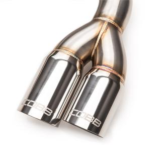 Mitsubishi EVO X SS 3" Quad-Tip Cat-Back Exhaust