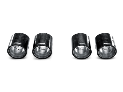 Akrapovic 07-13 BMW M3 (E90/E92/E93) Tail Pipe Set (Carbon)
