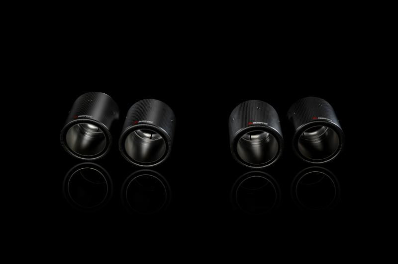 Akrapovic F06 M6 Evolution Exhaust System w/ Carbon Tail Pipe Set (Titanium)