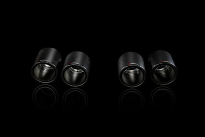 Akrapovic F12 / F13 M6 Evolution Exhaust System w/ Carbon Tail Pipe Set (Titanium)