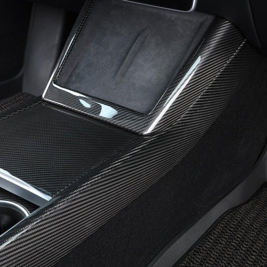 2024-Up Tesla Model 3, 2025-Up Model Y Carbon Fiber Interior Center Console Frame
