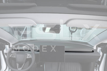 2024-Up Tesla Model 3, 2025-Up Model Y Carbon Fiber Interior Front Center AirOutlet Frame Cover