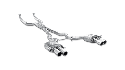 Akrapovic F12 / F13 M6 Evolution Exhaust System w/ Carbon Tail Pipe Set (Titanium)