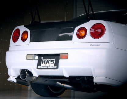 HKS 99-02 Nissan Skyline GT-R GF-BNR34 RB26DETT URBAN MATTE Edition Super Turbo Muffler