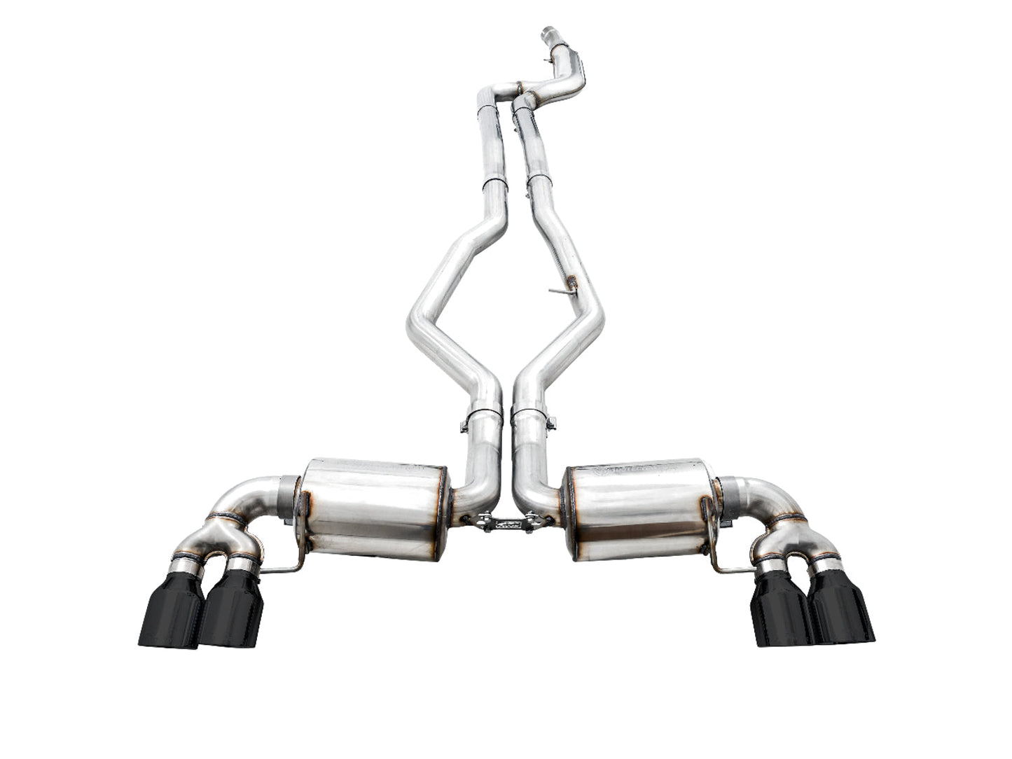 AWE Non-Resonated Touring Edition Exhaust for G2X M340i / M440i - Diamond Black Tips