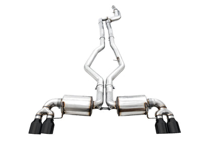 AWE Non-Resonated Touring Edition Exhaust for G2X M340i / M440i - Diamond Black Tips