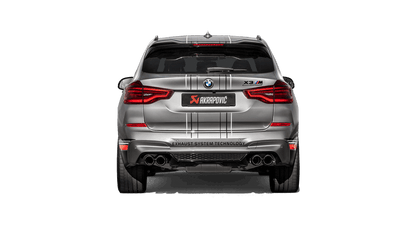 Akrapovic 19-20 BMW X3 M/X4 M (F97/F98) w/OPF/GPF Slip-On Line (Titanium) (Req. Tips)