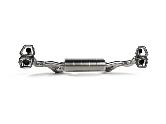 Akrapovic 23-24 BMW XM (G09) TwinPower Turbo V8 Hybrid Slip-On Race Line (Titanium) w/ Carbon Tips