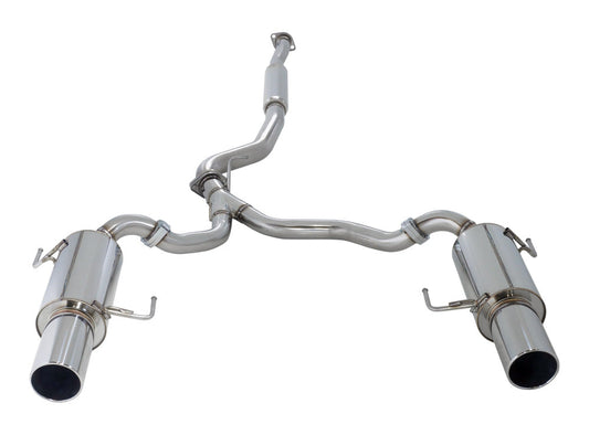 HKS Silent Hi-Power Exhaust, Rear Section & Center Pipe | 2005-2008 Subaru Legacy