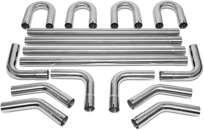 PLM Stainless Steel Exhaust Manifold Tubing Mandrel Piping Kit