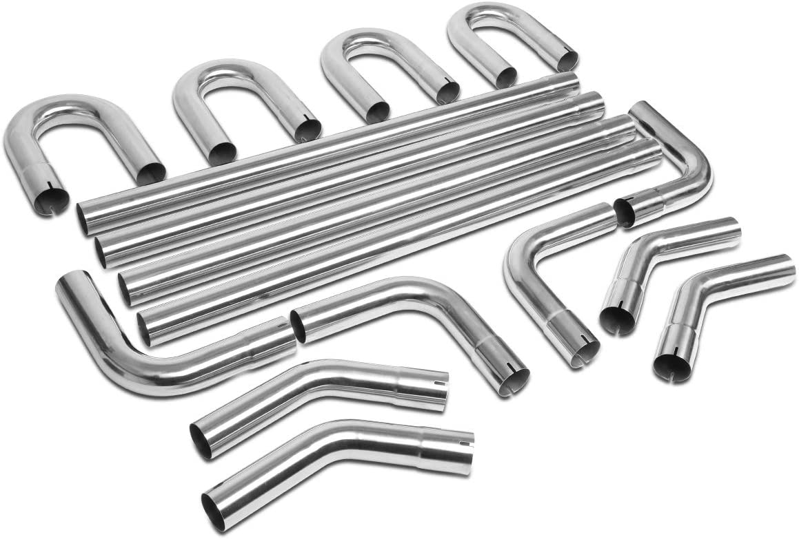 PLM Stainless Steel Exhaust Manifold Tubing Mandrel Piping Kit
