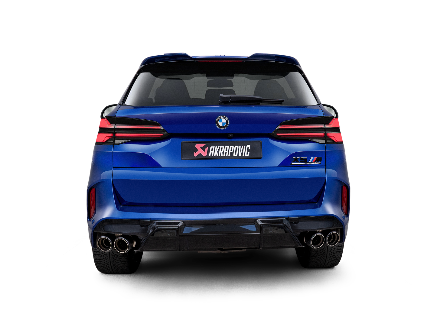Akrapovic 2024+ BMW X5M / X6M (Face Lift) Slip-On Line (Titanium)