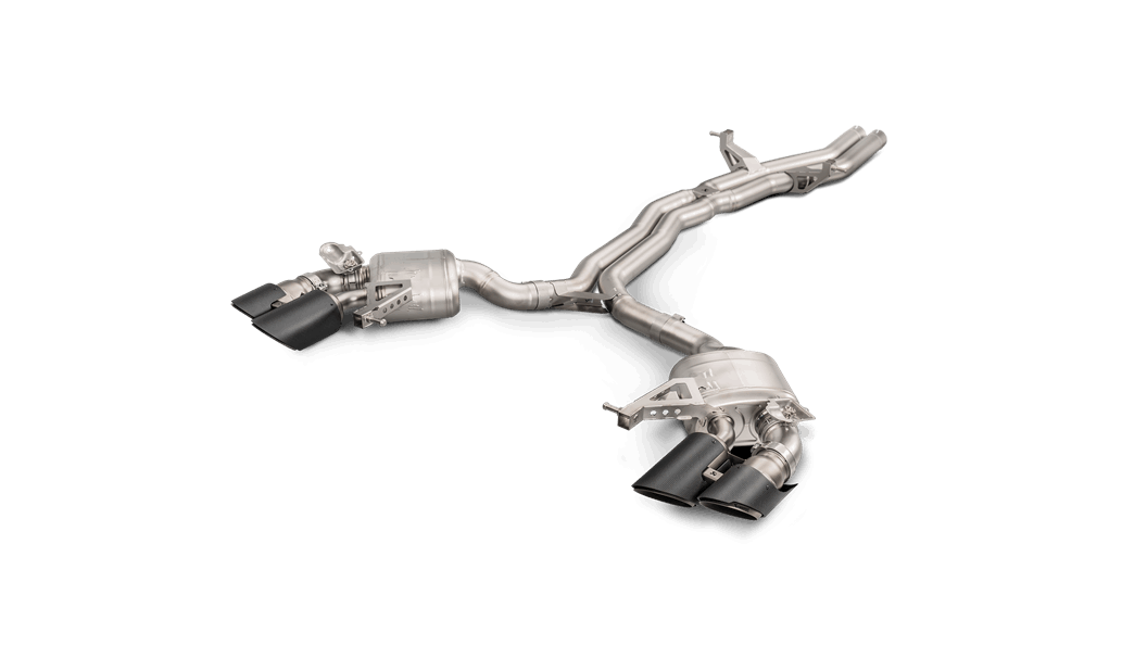 Akrapovic 95B Macan Turbo Evolution Exhaust System (Titanium) w/ Tip Set