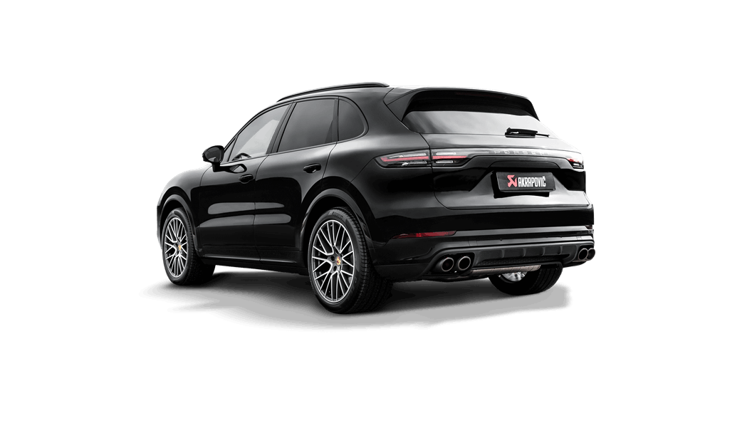 Akrapovic 2019+ Porsche Cayenne S/Coupe (536) Evolution Line Cat Back (Titanium) (Req. Tips)