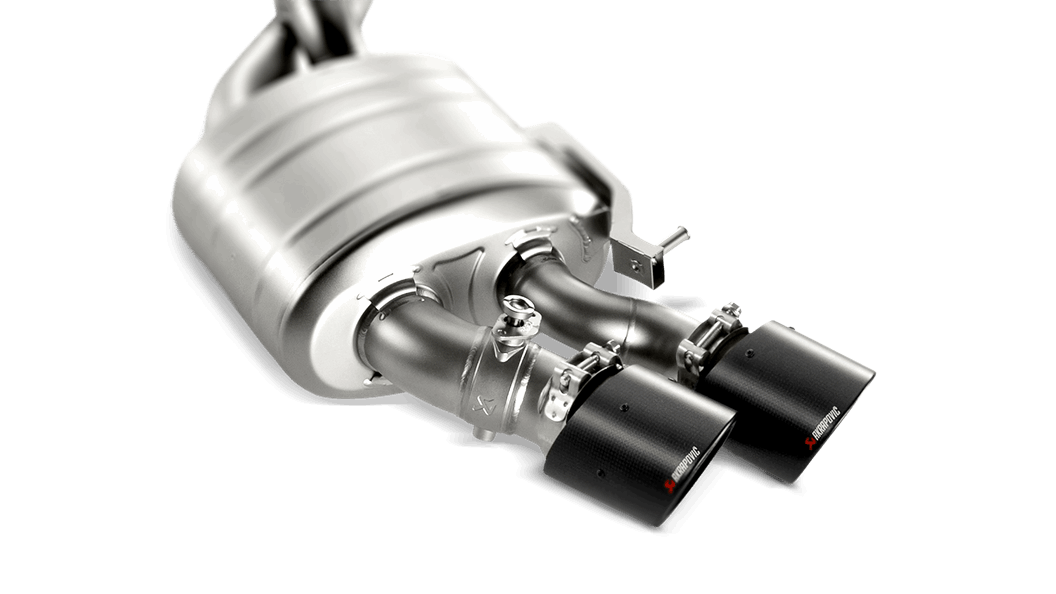 Akrapovic Audi C7 S6 Avant/Limousine Evolution Exhaust System w/ Carbon Tips (Titanium)