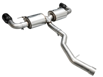AWE Touring Edition Axle Back Exhaust for BMW G2X 330i/430i - Diamond Black