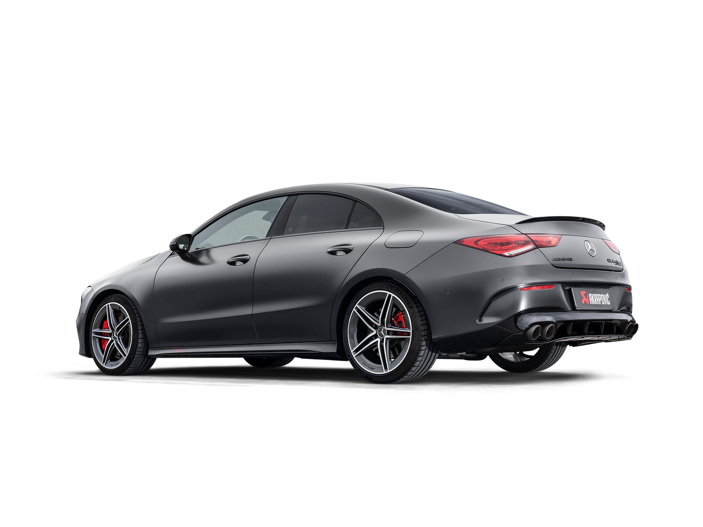 Akrapovic 2024+ Mercedes-AMG CLA 45 / CLA 45 S (C118/x118) Evo Line Cat Back (Titanium) w/ CF Tips