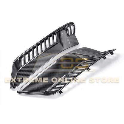 Corvette C7 Z06 DRY Carbon Fiber Side Fender Vents