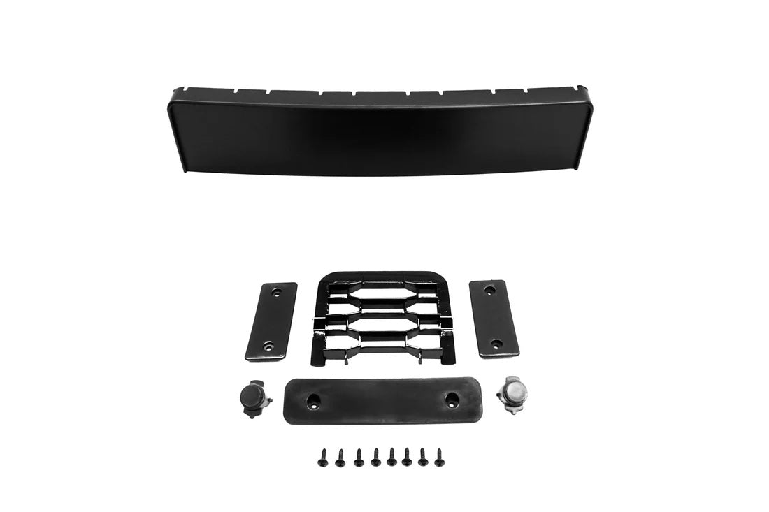 RS3 Style Front Grille (Black) For 2017-2020 Audi A3/S3 (8V)