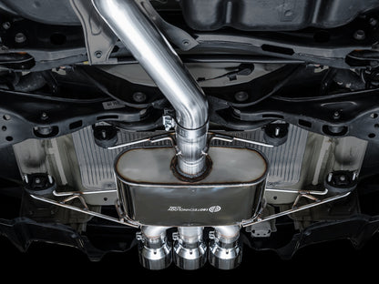AWE Touring Edition Exhaust for DE5 Integra Type-S - Triple Chrome Silver Tips