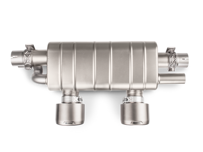 Akrapovic 16-17 Porsche 911 Carrera S/4/4S/GTS (991.2) Slip-On Line (Titanium) w/ Titanium Tips