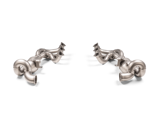 Akrapovic Titanium Evolution Race Header Set Porsche 992 GT3 2022+