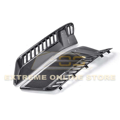 Corvette C7 Z06 DRY Carbon Fiber Side Fender Vents