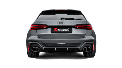 Akrapovic 2021+ Audi RS6/RS7 Avant/Sportback (C8) Evolution Line Cat Back (Titanium) (Req Link Pipe Set)