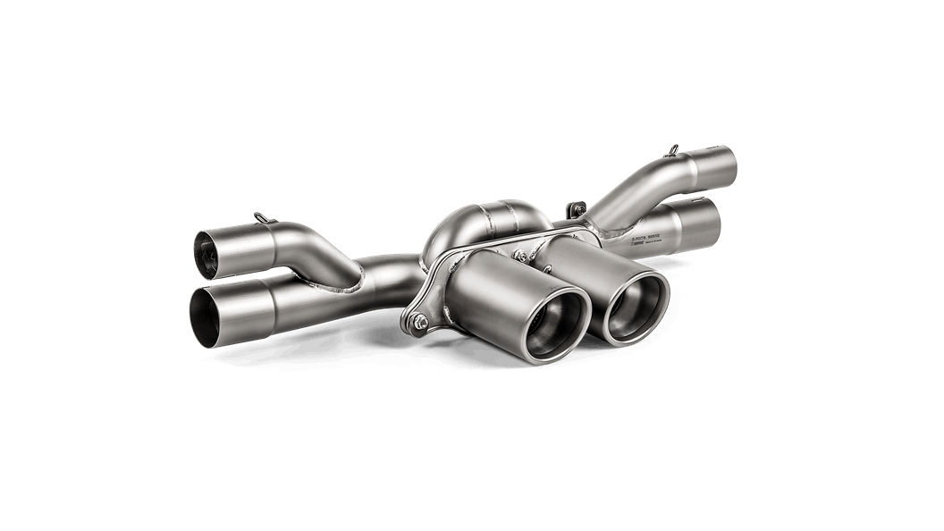 Akrapovic 991 / 911 GT3 Slip-On Race Line with Tail Pipe Set (Titanium)