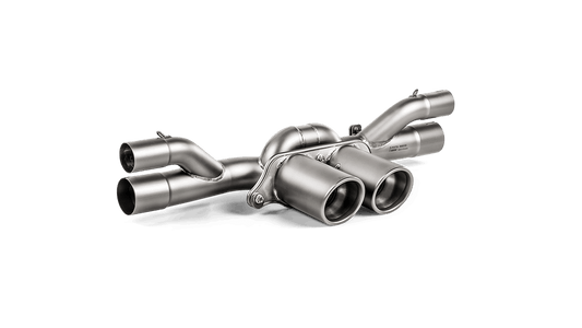 Akrapovic 991.2 / 911 GT3 / GT3 RS Slip-On Race Line with Tail Pipe Set (Titanium)