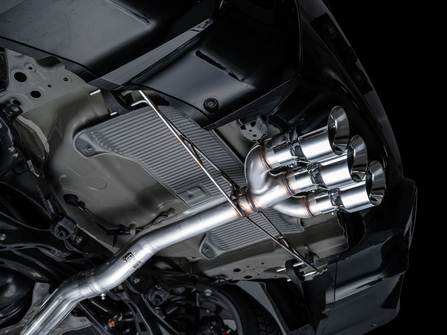 AWE Track Edition Exhaust for DE5 Integra Type-S - Triple Chrome Silver Tips