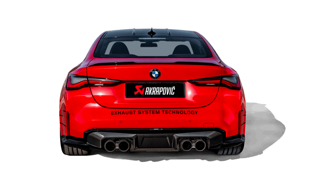 Akrapovic 21-22 BMW M3 (G80) / M4 (G82, G83) Rear Carbon Fiber Diffuser - High Gloss Black
