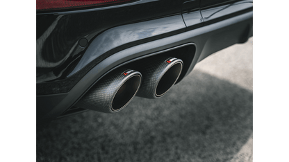 Akrapovic 2018+ Porsche Cayenne V6 (536) Tail Pipe Set (Carbon)